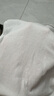 名創(chuàng)優(yōu)品（MINISO）短袖男純棉休閑寬松夏季圓領(lǐng)百搭青少年潮流半袖t恤 白 L 曬單實(shí)拍圖