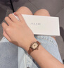 聚利時（Julius） 手表女學(xué)生防水復(fù)古簡約小表盤女表高中初中女生皮帶女士石英表 小酒桶【景甜同款】 曬單實拍圖