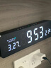 墻耳wifi智能自動(dòng)對時(shí)桌面電子時(shí)鐘聯(lián)網(wǎng)擺臺式gps擺件led數字顯示座鐘 標準版 曬單實(shí)拍圖