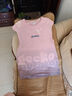 AEMAPE夏季新款漸變色背心男t恤無(wú)袖冰絲涼感青少年潮牌高中生外穿坎肩 C55粉色 4XL 170至190斤 曬單實(shí)拍圖