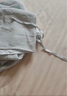絲界真絲睡裙女桑蠶絲寬松短袖公主睡衣裙純色繡花家居服七夕禮物 曬單實拍圖