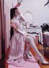 萬華皇小舞cos服五年之約成年裙子動漫古風(fēng)cosplay二次元動漫周邊cos 假發(fā)+發(fā)網(wǎng) XL 曬單實拍圖