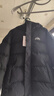 坦博爾羽絨服男短款連帽運動戶外保暖外套厚530337D 黑色 175  曬單實拍圖