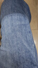 杰克·瓊斯（JACK&JONES）25年男裝牛仔褲男涼感潮流水洗彈力901修身小腳牛仔褲子春夏薄款 中牛仔藍E39 常規(guī) 33 180 W33/L32 曬單實拍圖