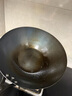 古臻匠錘紋鐵鍋炒鍋無涂層平底圓底氮化不粘鍋不易銹炒菜家用 平底 30cm 曬單實(shí)拍圖