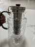 茗歆加厚玻璃茶壺單壺耐高溫煮茶器家用燒水壺過(guò)濾泡茶花茶壺 豎紋壺2500毫升單壺 曬單實(shí)拍圖