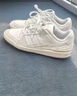 阿迪達(dá)斯 （adidas）FORUM低幫籃球鞋板鞋小白鞋男女阿迪達(dá)斯官方三葉草 米白色 36 曬單實(shí)拍圖