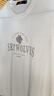 七匹狼（SEPTWOLVES）短袖T恤男夏季休閑圓領(lǐng)字母狼頭印花重磅t恤個(gè)性百搭上衣 曬單實(shí)拍圖