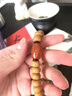 龍隱【收藏級】陳籽星月菩提子手串男女士款原籽手鏈文玩佛珠生日禮物 【極速到達(dá)】南紅款 約 8*12mm 曬單實(shí)拍圖
