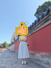 晚白100%純棉a字蛋糕裙2025夏款時尚氣質(zhì)超仙度假風小白裙長款半身裙 白色 L 曬單實拍圖