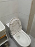 恒潔HEGII馬桶 虹吸式節(jié)水家用大沖力管道無(wú)唇抽水防堵濺坐便器小戶型 A款-10.0大管道五孔超漩沖水 400mm 曬單實(shí)拍圖