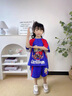 G.DUCKKIDS聯(lián)名奧特曼衣服男童夏裝套裝新款兒童籃球服夏季帥氣棉質(zhì)學(xué)生服裝 藍(lán)色 2431可拆卸披風(fēng) 120 建議身高110-120cm年齡6-7 曬單實(shí)拍圖