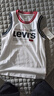 LEVI'S李維斯童裝男童背心夏季新款兒童無(wú)袖t恤圓領(lǐng)上衣 明亮白 曬單實(shí)拍圖