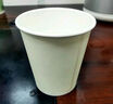 夢庭（MENGTING）一次性杯子茶杯可降解辦公商務家用咖啡水杯奶茶杯子100只 曬單實拍圖
