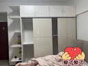 一點一樹實木衣柜家用臥室小戶型新款簡約爆款奶油風柜子推拉門衣櫥收納柜 【長240深60高240】主柜頂柜邊柜 【送貨上門包安裝】 曬單實拍圖