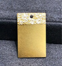領(lǐng)豐金（LING FENG GOLD）足金9999黃金平安無事牌國風(fēng)方牌擺件節(jié)日送人禮物 30g（送禮盒） 曬單實(shí)拍圖