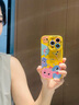 圣圖朗新款可愛(ài)小怪獸17蘋(píng)果16promax手機殼iphone14高級感15pro掛繩12可愛(ài)13卡通植絨硅膠8plus情侶全包 可愛(ài)五只怪獸撞色液態(tài)硅膠-【檸檬黃】 iPhone 14 Pro 曬單實(shí)拍圖