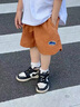 MOKITOUL童裝男童短褲2025夏季新款兒童褲子中大童五分褲女童 咖咖橙（高端禮盒包裝） 100 cm 曬單實(shí)拍圖