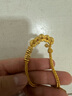 相思結(jié)999足金五帝錢幣胖福小金坨黃金轉(zhuǎn)運(yùn)珠手鏈女盤纏碎金子手 A款大五帝錢+小福牌+8盤纏2.5-2.7g 曬單實(shí)拍圖