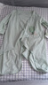 童泰（TONGTAI）嬰兒連體衣夏純棉衣服初生寶寶蝴蝶哈衣爬服提花綠色66cm 曬單實(shí)拍圖