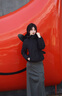 北面（The North Face）硬殼沖鋒衣女Sangro2.0防水透氣夾克外套可掛內(nèi)膽25秋冬新品|8DX8 JK3/宇宙黑 L/165 曬單實(shí)拍圖