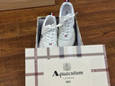 雅格獅丹（Aquascutum）男鞋2026新款透氣休閑運動(dòng)鞋百搭阿甘鞋男士軟底鞋子男 白色 43 曬單實(shí)拍圖