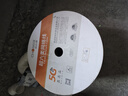 秋葉原（CHOSEAL）超六類屏蔽網(wǎng)線抗干擾降衰減支持萬兆設(shè)備純銅導(dǎo)體藍(lán)色305米QS2669BT305 曬單實(shí)拍圖