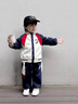 G.DUCKKIDS小黃鴨聯(lián)名奧特曼衣服男童套裝春秋季2024新款兒童運(yùn)動(dòng)兩件套寶寶 藏青色套裝 110 建議4~5歲【100-110cm】 曬單實(shí)拍圖