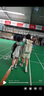 YONEX尤尼克斯新款羽毛球包雙肩包yy大容量運動(dòng)休閑背包獨立鞋倉BA317 卡其米色 曬單實(shí)拍圖