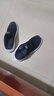 西域駱駝（VANCAMEL）男士夏季網(wǎng)面透氣鞋休閑運動網(wǎng)眼男鞋跑步軟底薄款網(wǎng)鞋一腳蹬布鞋 黑白 41 曬單實拍圖