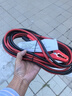 汽車電瓶線應(yīng)急通用搭火線連接線加粗搭電線打火線電瓶夾子 4米防凍加厚/全車型通用 曬單實(shí)拍圖