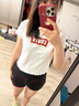 Levi's【商場同款】李維斯25年春夏新款女士白色休閑短袖T恤003SN 白色 003SN-0000 L 曬單實拍圖