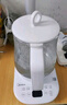 美的（Midea）養(yǎng)生壺 1.5L全自動煮茶壺 24h預(yù)約燒水壺 12小時智能恒溫 11檔控溫電熱水壺 花茶壺煮茶器MK-Y12Q 曬單實(shí)拍圖