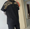 BOY LONDON春夏情侶款休閑潮牌百搭針織短袖T恤N01909 黑色 XS 曬單實拍圖