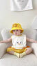 G.DUCKKIDS小黃鴨童裝一歲寶寶衣服夏季兒童套裝男童夏裝無袖背心褲子兩件套 黃色 90 尺碼建議1~2歲 曬單實拍圖