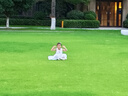 唐獅童裝女童短袖t恤2025純棉夏裝兒童夏季半袖上衣 粉色 愛心  120  曬單實(shí)拍圖