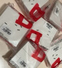 德力西（DELIXI）開關(guān)插座 295超薄啞光磨砂大板 86型墻壁電源開關(guān) 三開雙控漢玉白 曬單實拍圖