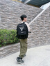途尊書(shū)包男生大學(xué)生電腦包高中初中生雙肩包旅行大容量小學(xué)生護脊包女 黑白大號【加強版+肩帶加固】 單個(gè)包包 曬單實(shí)拍圖