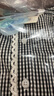 茵曼法式無(wú)袖系帶黑白格子襯衣2025夏季女裝新款氣質(zhì)上衣 黑白格-W18528447 XL 曬單實(shí)拍圖