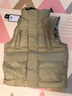 卡賓男裝90鴨絨羽絨馬甲24秋冬新款外套保暖商場(chǎng)同款H3244140001 土黃色73 S /165/46 曬單實(shí)拍圖