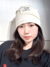 忽憶浩漫網(wǎng)紅月子帽產(chǎn)婦產(chǎn)后春秋堆堆帽可愛帽子女夏季針織毛線包頭帽薄款 米白色 均碼（55-58cm） 曬單實(shí)拍圖