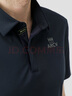 HELLY HANSEN, HH海麗漢森h(huán)h24夏男款A(yù)RCV系列商務(wù)吸濕速干防曬UPF50+短袖POLO衫 藏青色 L 曬單實(shí)拍圖