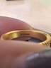 行金銀中黃金戒指999足金古法編織福運金戒指計價(jià)生日禮物送女友 七夕禮物 約7g 按實(shí)發(fā)多退少補 16# 曬單實(shí)拍圖