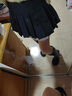 妙奕嘉裙子半身裙女夏季2025新款修身顯瘦顯高短裙百褶裙a字半裙高級感 韓系學(xué)院風(fēng)蝴蝶結(jié)蕾絲百褶裙 M 曬單實拍圖