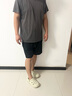 利達(dá)妮（TZLDN）輪胎洞洞鞋男士夏季厚底增高防滑防臭沙灘涼鞋eva包頭拖鞋男外穿 大地色 【時尚輪胎底】 44-45 【適合43-44】 曬單實(shí)拍圖