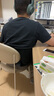 拇指白小T二代白色短袖T恤男女春夏三防純棉白小丅打底衫上衣 白色男款 L 曬單實拍圖