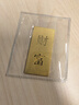 菜百首飾 足金Au999.9黃金金磚收藏禮品 “財(cái)富”金條 30克 曬單實(shí)拍圖