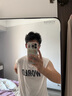 布恩普背心男夏季透氣港風(fēng)潮牌寬松休閑籃球運(yùn)動(dòng)百搭男士涼感無袖坎肩 B03白色+B04白色 (2件裝） 2XL 曬單實(shí)拍圖