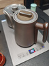 開品自動雙壺上水純鈦茶臺燒水壺電熱水壺恒溫多尺寸選擇電茶爐嵌入式一體機(jī)茶盤電茶壺泡茶專用電茶爐 1L 【鈦合金 雙上水】23X37CM 燒水煮杯 曬單實(shí)拍圖