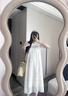 革曼孕婦連衣裙中長(zhǎng)款2025夏季新款氣質(zhì)減齡孕婦裝寬松遮肚雪紡裙子女 藍(lán)色裙 XL 曬單實(shí)拍圖